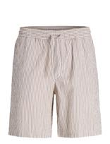 Jack & Jones - Jpstjaiden Milo Seersucker Short Reg - Laisvalaikio šortai - Smėlio