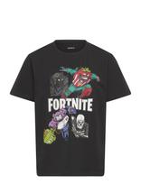 Name It - Nkmambrose Fortnite Ss Nreg Top Bfu - Marškinėliai trumpomis rankovėmis - Juoda