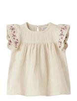 Name It - Nbfhimmas Ss Tunic - Palaidinės ir tunikos - Kreminė spalva