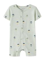 Name It - Nbmjerome Ss Sunsuit - Kombinezonas - Žalia