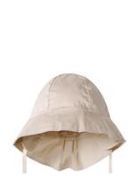 Name It - Nmnzilu Uv Hat W/ Earflaps - Saulės skrybėlė - Kreminė spalva