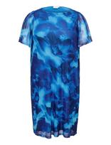 ONLY Carmakoma - Carforest Ss Boatneck Abk Dress Jrs - Vasarinė suknelė - Mėlyna