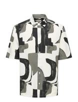 ONLY & SONS - Onsharvi Life Ss Aop Shirt Noos - Marškiniai trumpomis rankovėmis - Juoda