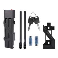 Folding Bicycles Security Lock Weather proof Foldable Bike Lock Rustproof Lock with 2 Key For Commuters Secure Cycling 1