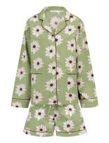 Anna + Nina - White Lotus Dreams Pyjama - Pižama - Žalia