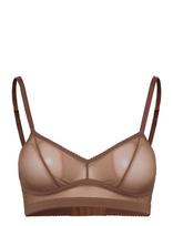 Understatement Underwear - Mesh Balconette - „Balconette“ tipo liemenėlės - Ruda