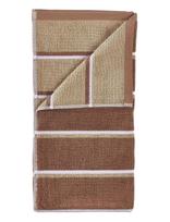Zone Denmark - Badehåndklæde Sauna 70X140 Terracotta/Camel/Lupine - Rankšluostis - Ruda