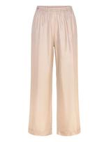 Ahlvar Gallery - Madoka Silk Twill Trousers - Plačios kelnės - Rožinė