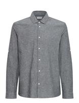 Blend - Bhaban Shirt Pp Noos - Lininiai marškiniai - Pilka