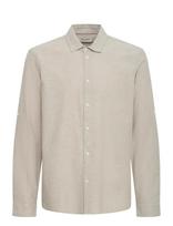 Blend - Bhaban Shirt Pp Noos - Lininiai marškiniai - Smėlio