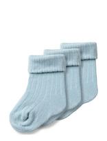 Name It - Nbnhobbu 3P Socks - Kūdikių kojinės - Mėlyna
