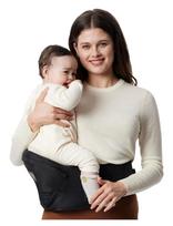 Momcozy - Momcozy  Baby Hip Seat Carrier Black - Kūdikių nešioklės ir apklotai - Juoda