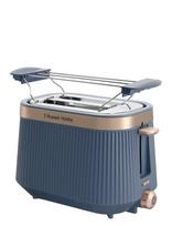 Russell Hobbs - Brontë Soft Navy 2S Toaster - Skrudintuvas - Tamsiai mėlyna