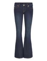 True Religion - Joey Low Rise Flare - Platėjančios kelnės - Tamsiai mėlyna