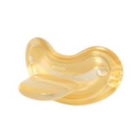 Philips Avent Dual V Teether for Babies 6 Months+, Amber Gold Pacifier