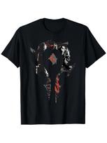 World of Warcraft Men's T-shirt Suitable for All Seasons Casual Gaming T-shirt, with Wild Geometric Pattern Short Sleeved Shi... S įvairiaspalvis