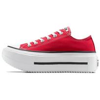 Chuck Taylor All Star Converse Lift Double Stack Platform Low 'Red' A16515C 42