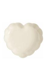 Emile Henry - Madeleine Hjärtanform Cream - Orkaitės indas - Kreminė spalva
