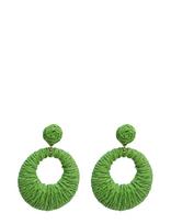 Pipol's Bazaar - Mimou Ear Green - Išraiškingi auskarai - Žalia