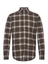 Morris - Soft Lama Shirt-Classic Fit - Laisvalaikio marškiniai - Ruda