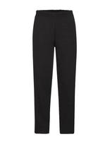 Fruit Of The Loom - Classic Open Hem Jog Pants - Sportinės kelnės - Juoda