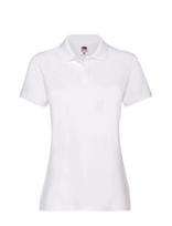 Fruit Of The Loom - Ladies Premium Polo - Polo marškinėliai - Balta