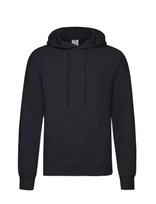 Fruit Of The Loom - Classic Hooded Sweat - Džemperis - Juoda