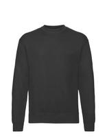 Fruit Of The Loom - Classic Set-In Sweat - Megztinis - Juoda