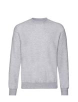 Fruit Of The Loom - Classic Set-In Sweat - Megztinis - Pilka