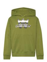 WOOD WOOD - Wwizzy Chrome Combo Hoodie Gots - Džemperis - Žalia