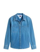 Tommy Jeans - Regular Fit Shirt - Džinsiniai marškiniai - Mėlyna