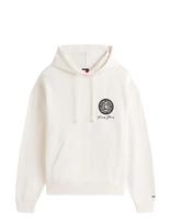 Tommy Jeans - Tjm 90S Dollar Graphic Hood Ext - Džemperis - Kreminė spalva