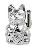 Donkey - Vinkende Kat - Maneki-Neko Mini - Shiny - Silver - Figūros ir skulptūros - Sidabro