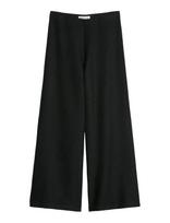 Marc O'Polo - Jersey Pants - Plačios kelnės - Juoda