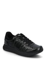 WODEN - Nora Natural Soft Croco - Žemakulniai sportbačiai - Juoda
