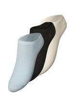 Becksöndergaard - Cotta Sneakie Sock 3 Pack - Futbolo kojinės iki kulkšnių - Juoda