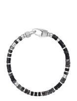 Nialaya - Midnight Onyx Heishi Bracelet - Apyrankė - Juoda