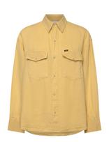 Lois Jeans - Mia Shirt - 7908 Aged Heavy Linen - Lininiai marškiniai - Geltona