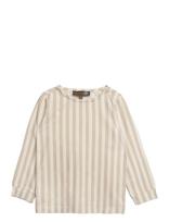 Hanevild - Striped Blouse - Boy - Palaidinės ir tunikos - Smėlio
