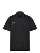 Fat Moose - Evan Shirt Ss - Marškiniai trumpomis rankovėmis - Juoda