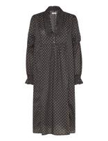 Lollys Laundry - Sagill Maxi Dress Ls - Ilga suknelė - Tamsiai mėlyna