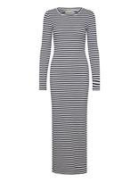 Lollys Laundry - Christinell Maxi Dress Ls - Ilga suknelė - Tamsiai mėlyna