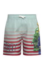 Lego Wear - Lwaiko 314 - Swim Shorts - Maudymosi šortai - Marga / raštuota