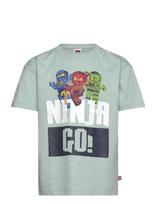 Lego Wear - Lego® Ninjago® T-Shirt S/S - Lwtaj 302 - Marškinėliai trumpomis rankovėmis - Mėlyna