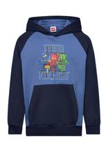 Lego Wear - Lego® Ninjago® Hooded Sweatshirt - Lwsian 109 - Džemperis - Tamsiai mėlyna