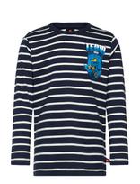 Lego Wear - Lego® Ninjago® T-Shirt L/S - Lwtaffy 602 - Ilgarankoviai marškinėliai - Tamsiai mėlyna