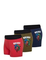 Lego Wear - Lwagan 601 - 3-Pack Boxers - Apatinių drabužių komplektas - Marga / raštuota