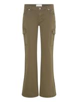 ABRAND - 99 Low Boot Cargo Army Green - Platėjančios kelnės - Chaki spalva