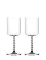 Nachtmann - Bossa Nova Wine Glass 2-Pack - Raudonojo vyno taurės - Nude