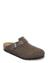 Birkenstock - Boston Leve/Leoi Concrete Gray - Mulai ir klumpės - Ruda